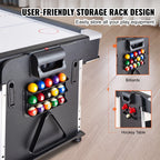 88″ 3 in 1 Swivel Multifunctional Sports Game Table with Air Hockey & Billiards/Pool & Table Tennis for Home, Game Room, Friends and Family!