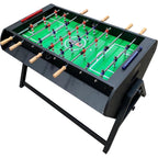 Triplex 55″ Telescopic Rods 3-In-1 Swivel Multi Game Table – Foosball, Pool/Billiards & Air Hockey