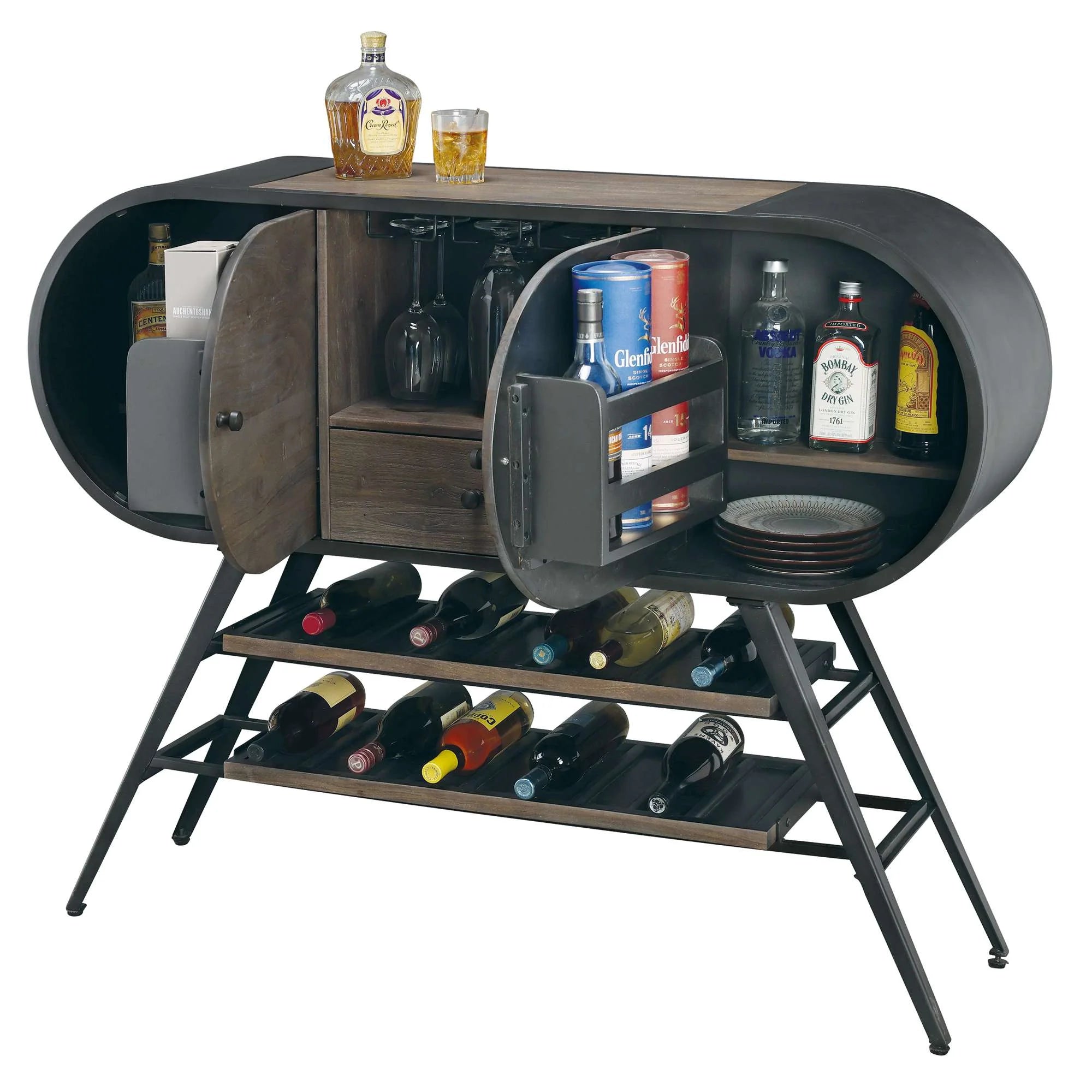 Octavia Wine & Bar Cabinet