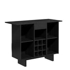 Modern Wine Cabinet Coffee Bar Cabinet with Wine Rack and Drawers