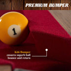 Arlington 8 Ft. Pool Table with Drop Pockets, Cue Sticks and Ball Set