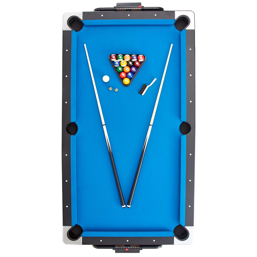 88″ 3 in 1 Swivel Multifunctional Sports Game Table with Air Hockey & Billiards/Pool & Table Tennis for Home, Game Room, Friends and Family!